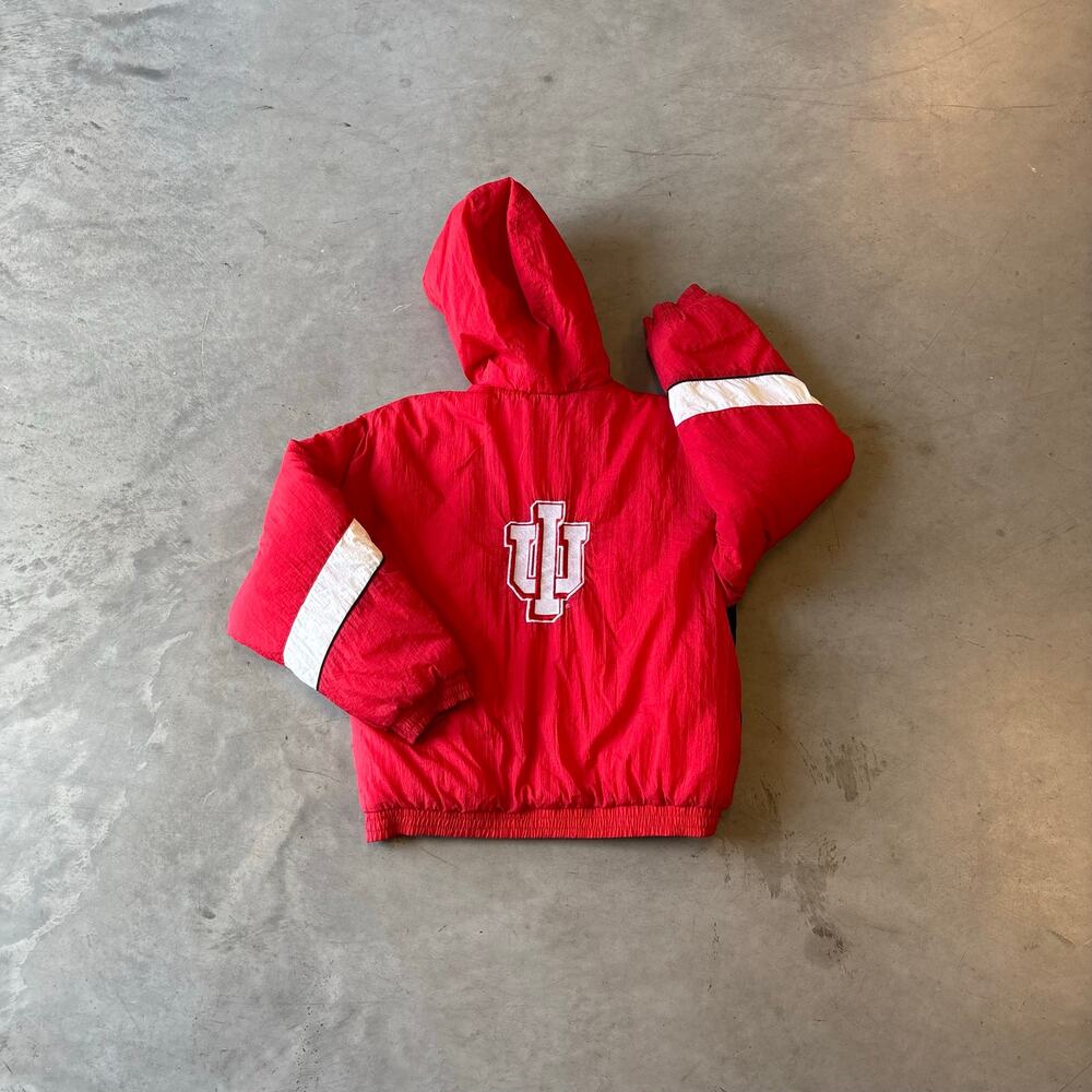 vintage 90s indiana hoosiers puffer jacket - Picture 5 of 5